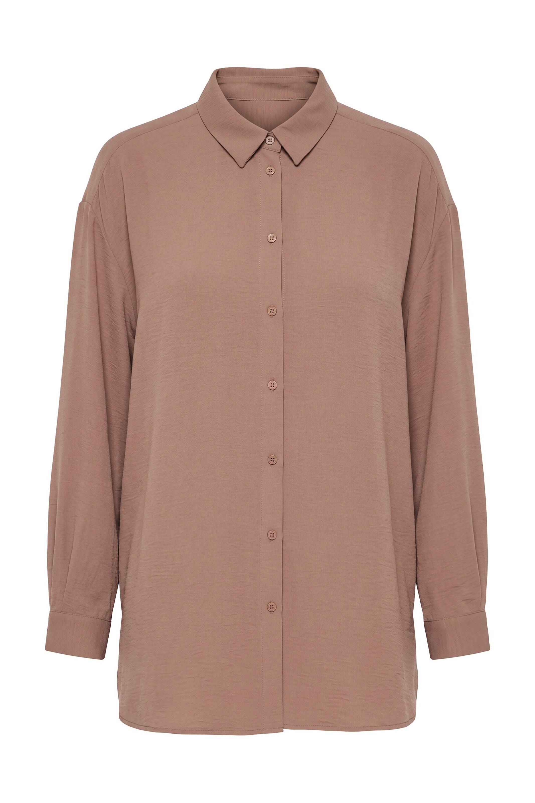 Studio Untold Bluse in Braun: Vorderseite