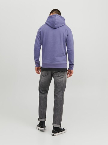 JACK & JONES Sweatshirt 'Josh' in Purple