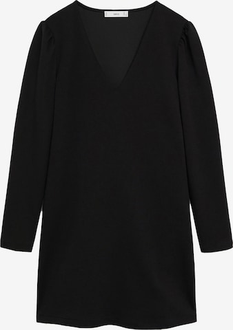 Robe 'Carolina' MANGO en noir : devant