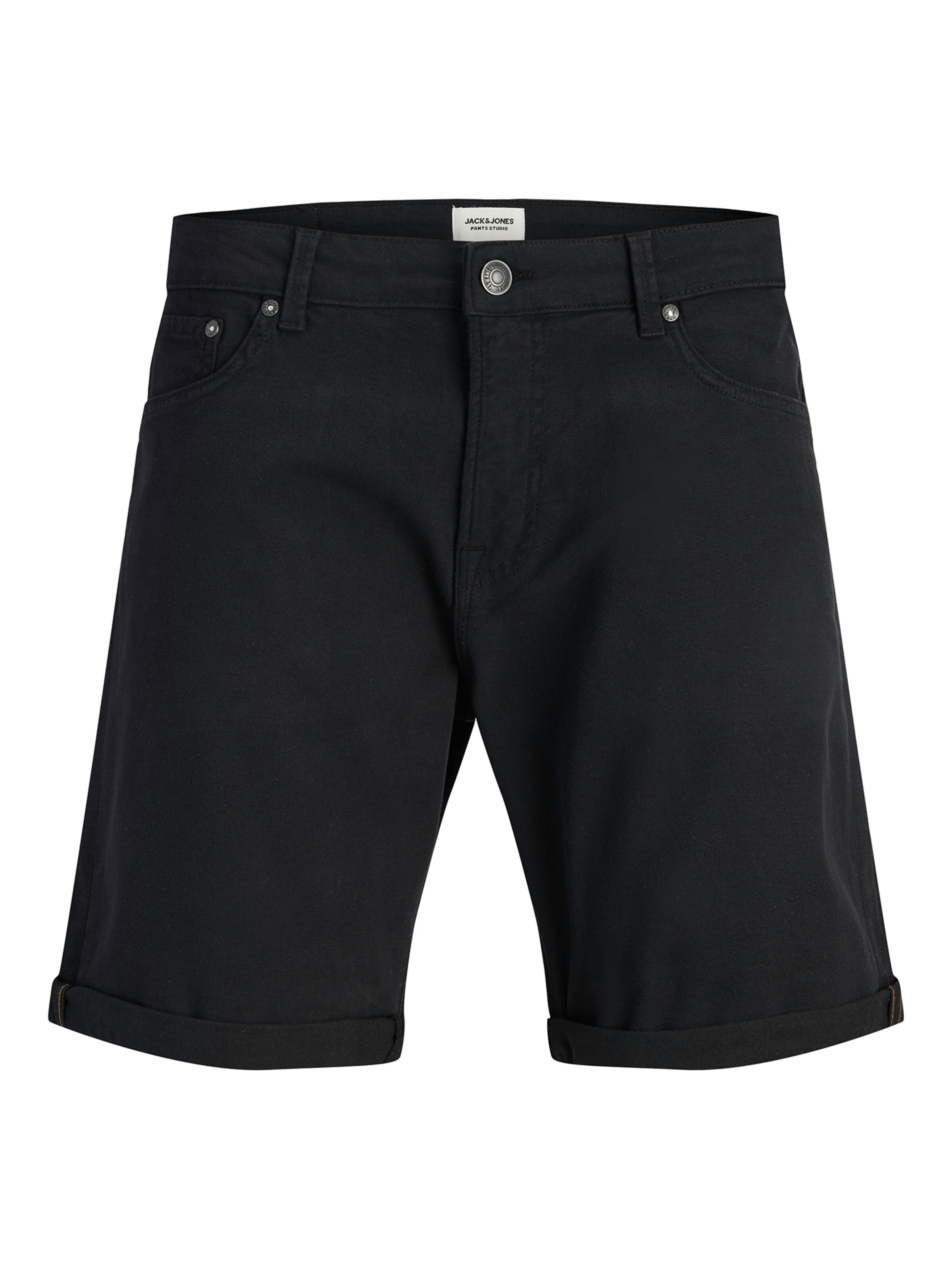 JACK & JONES Kalhoty 'JPSTRick' – černá: přední strana