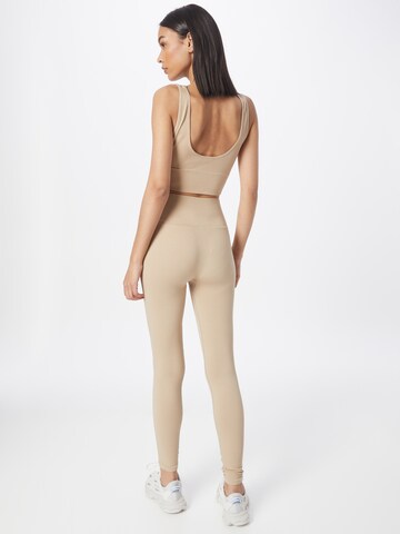 Skinny Leggings 'SAHANA' di The Jogg Concept in beige