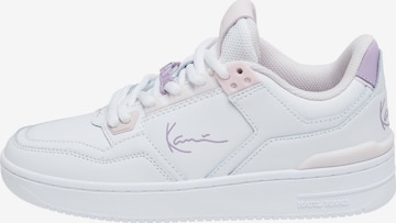 Sneaker bassa '89 Lxry ' di Karl Kani in bianco: frontale