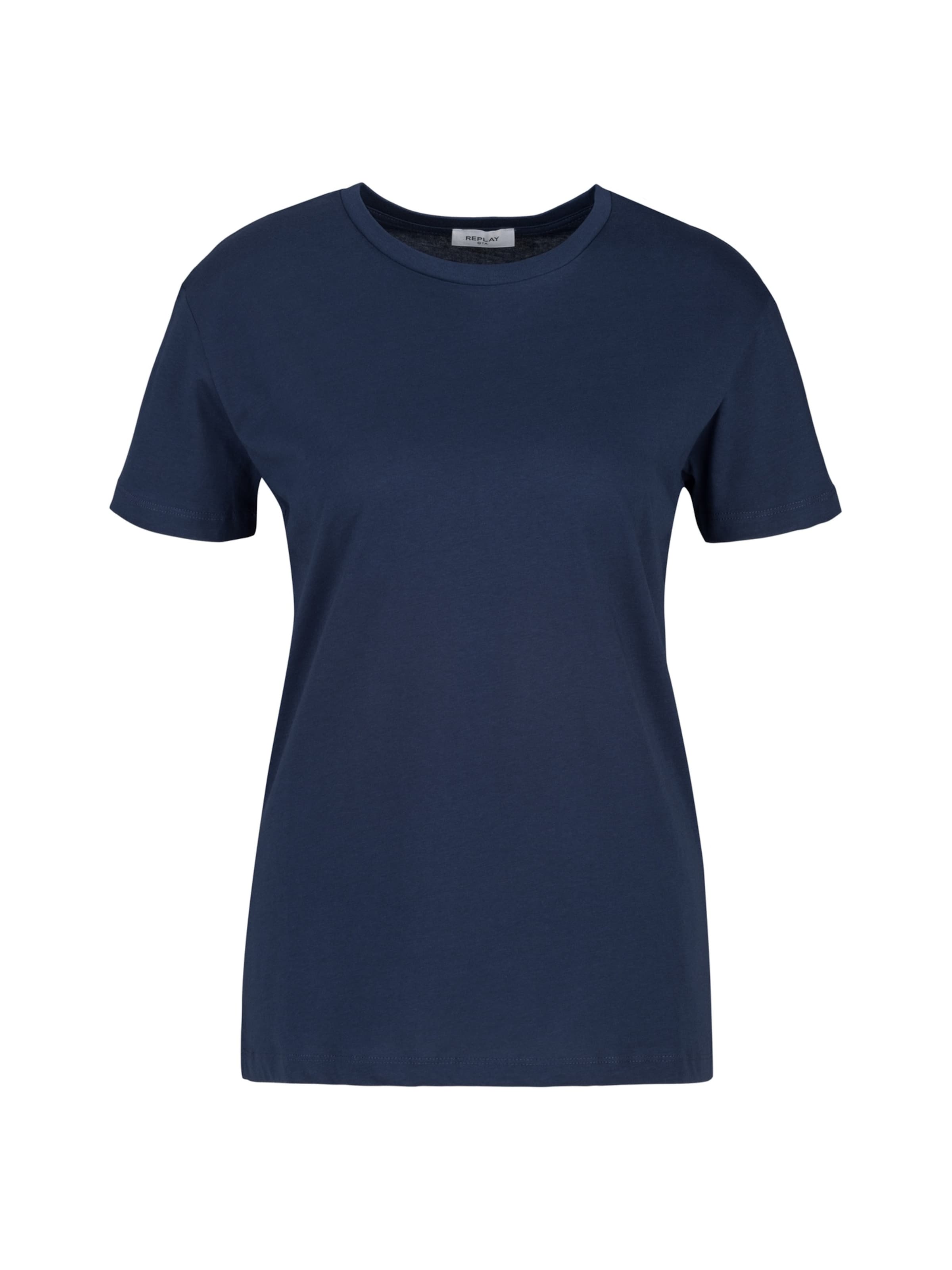 REPLAY Shirt in Blauw: voorkant