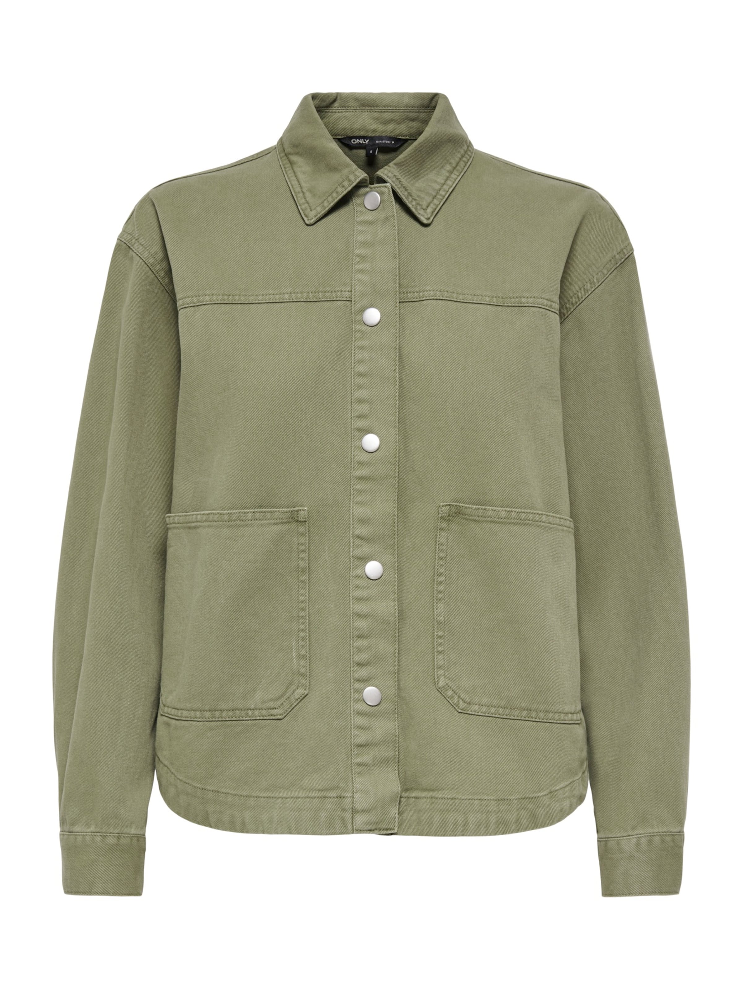 ONLY Starpsezonu jaka, krāsa - olīvzaļš, Preces skats