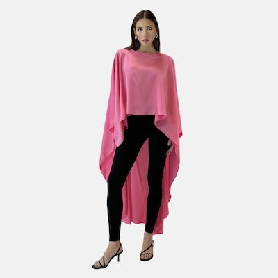 Mantellina in XS-XL Elara di colore rosa, Visualizzazione prodotti