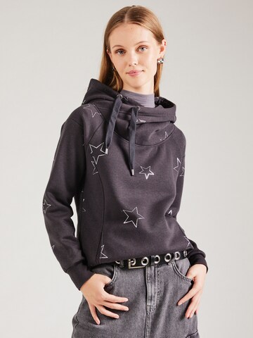 Sweat-shirt ONLY en gris : devant