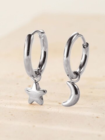 Hey Happiness - Pendientes 'Lunar Glow' en plata