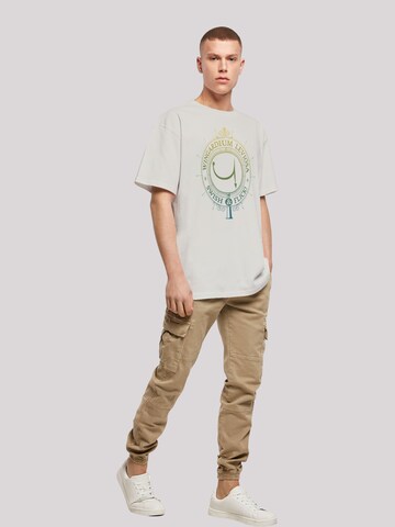 F4NT4STIC Shirt 'Harry Potter Wingardium Leviosa' in Grau