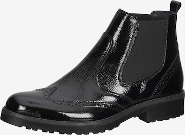 Bama Chelsea Boots in Black: front