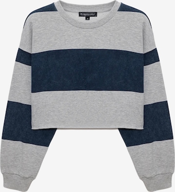 No Matter What Sweatshirt in Blau: Vorderseite