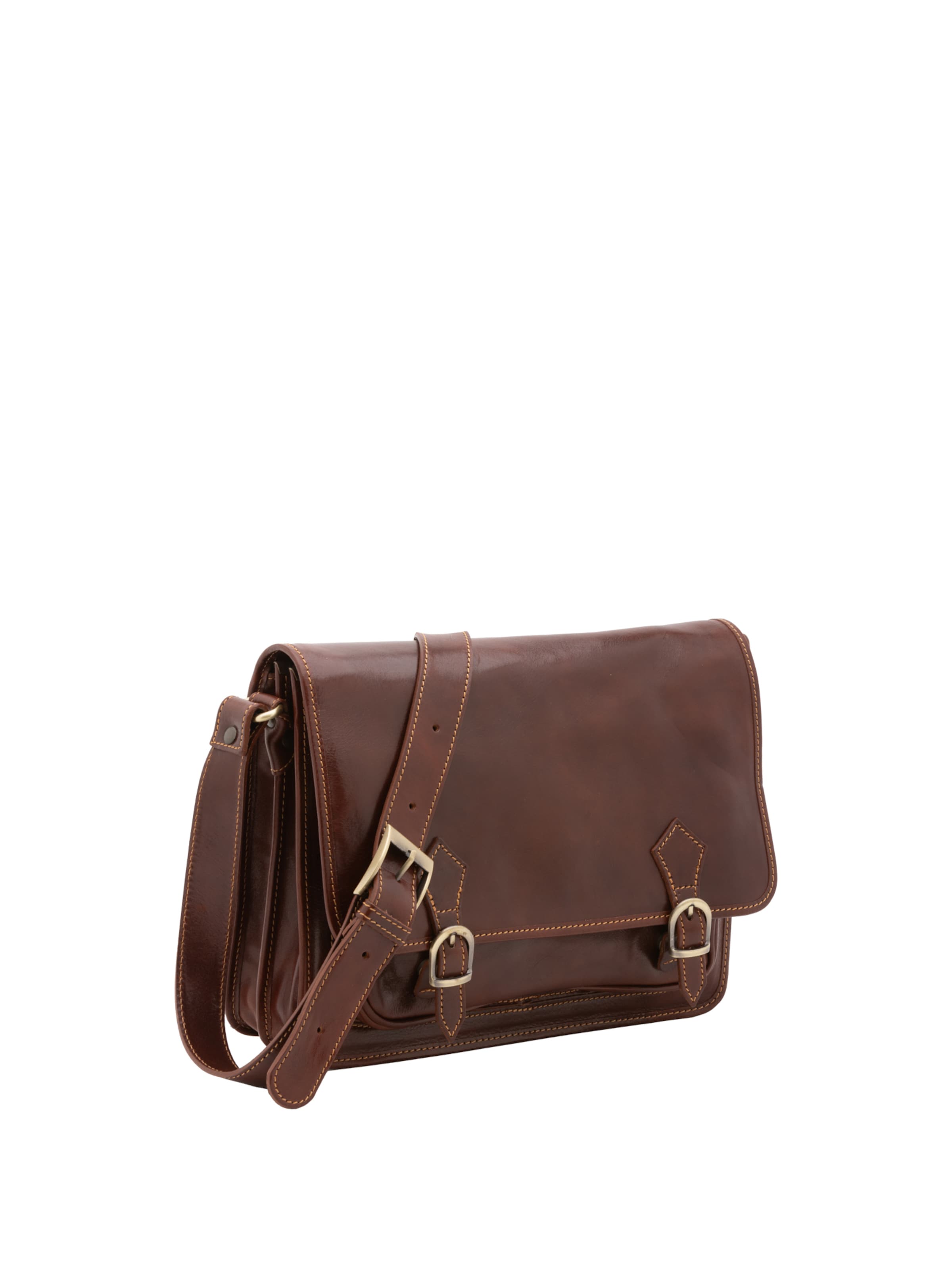 Viola Castellani Crossbody Bag in Brown: front