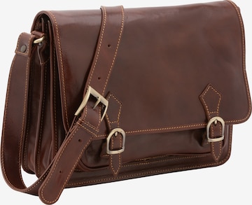 Viola Castellani Crossbody bag in Brown: front