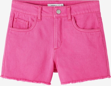 NAME IT Regular Shorts 'Randi' in Pink: predná strana