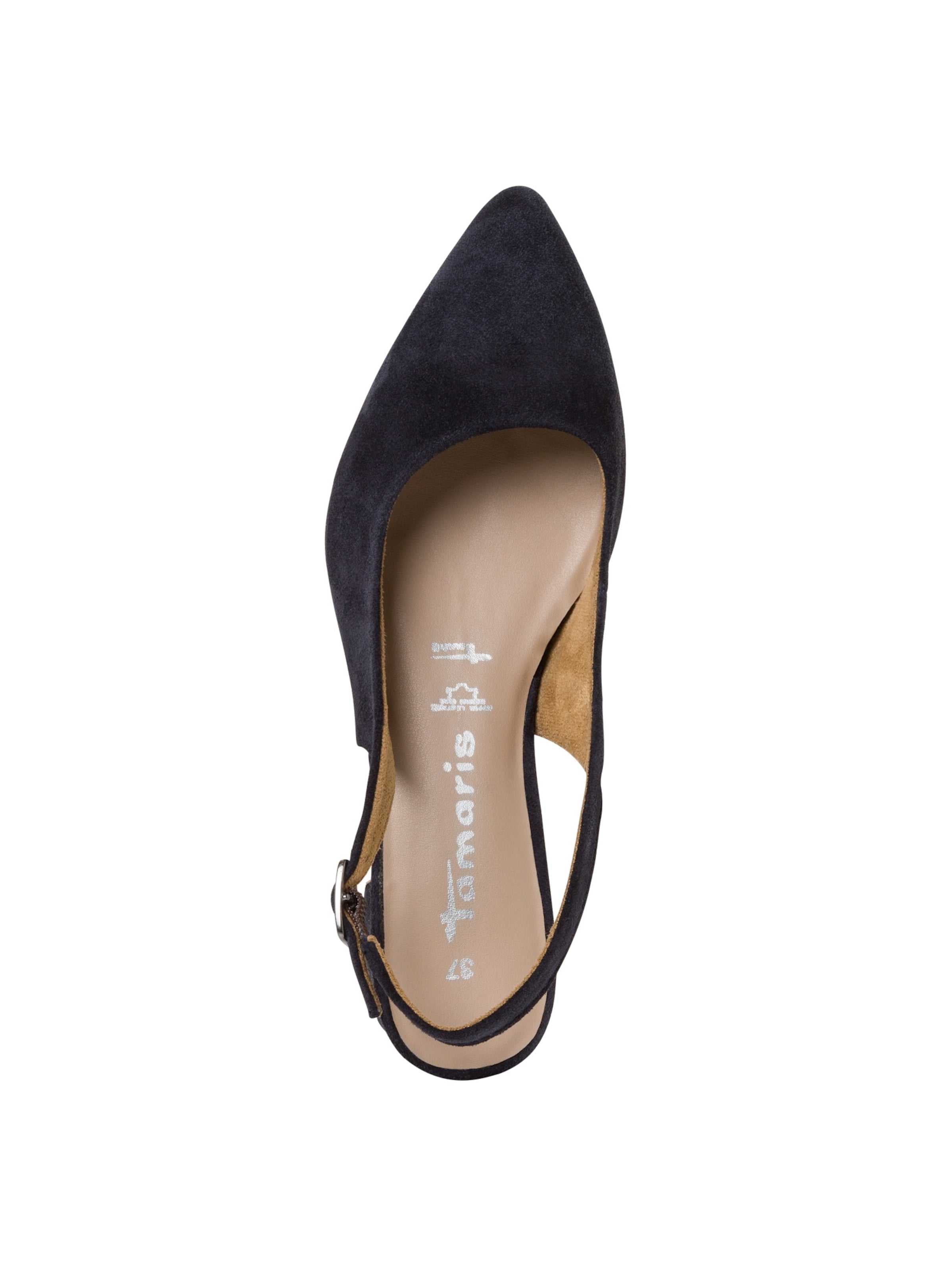 Tamaris Slingback Pumps in Blue
