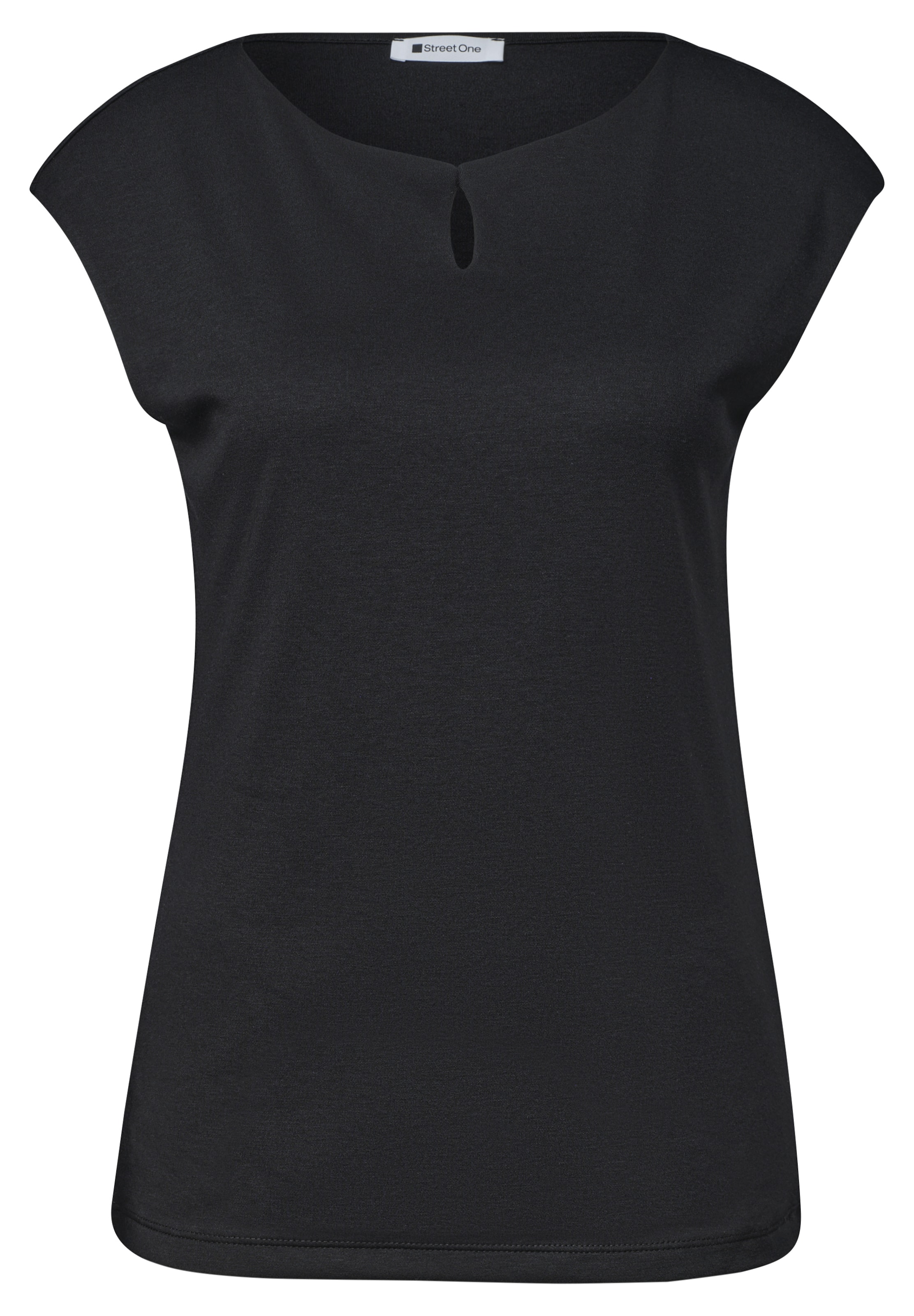 STREET ONE Shirt in Black: front