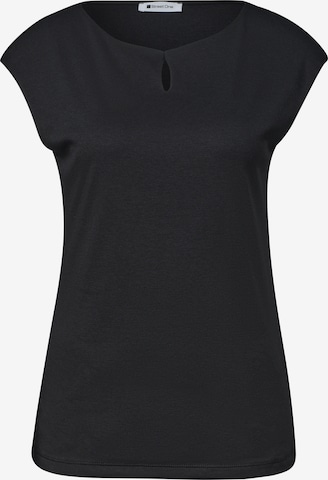STREET ONE Shirt in Black: front