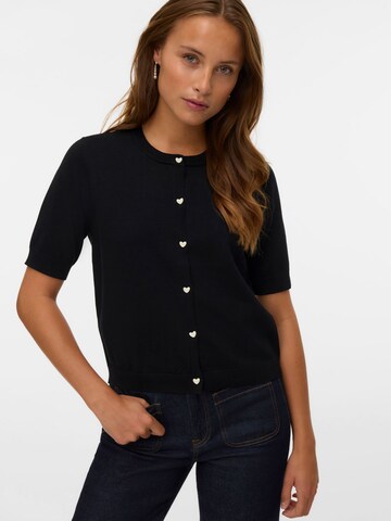 VERO MODA Cardigan 'VMLUCIA' i sort: forside