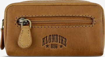 Astuccio 'Rush Harvey' di KLONDIKE 1896 in marrone: frontale