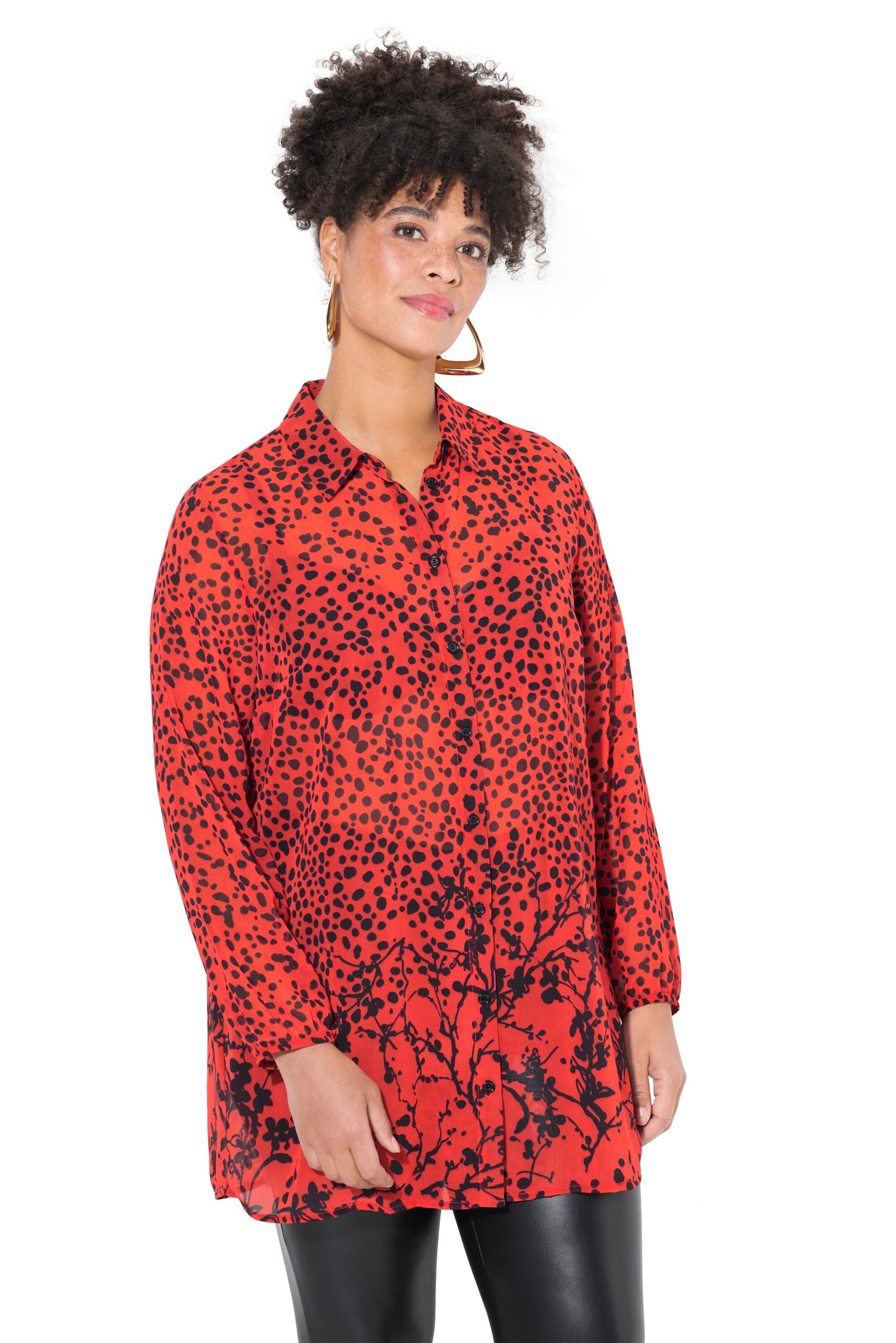 MIAMODA Bluse in Rot: Vorderseite