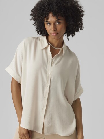 VERO MODA Bluse 'Katrine' i grå