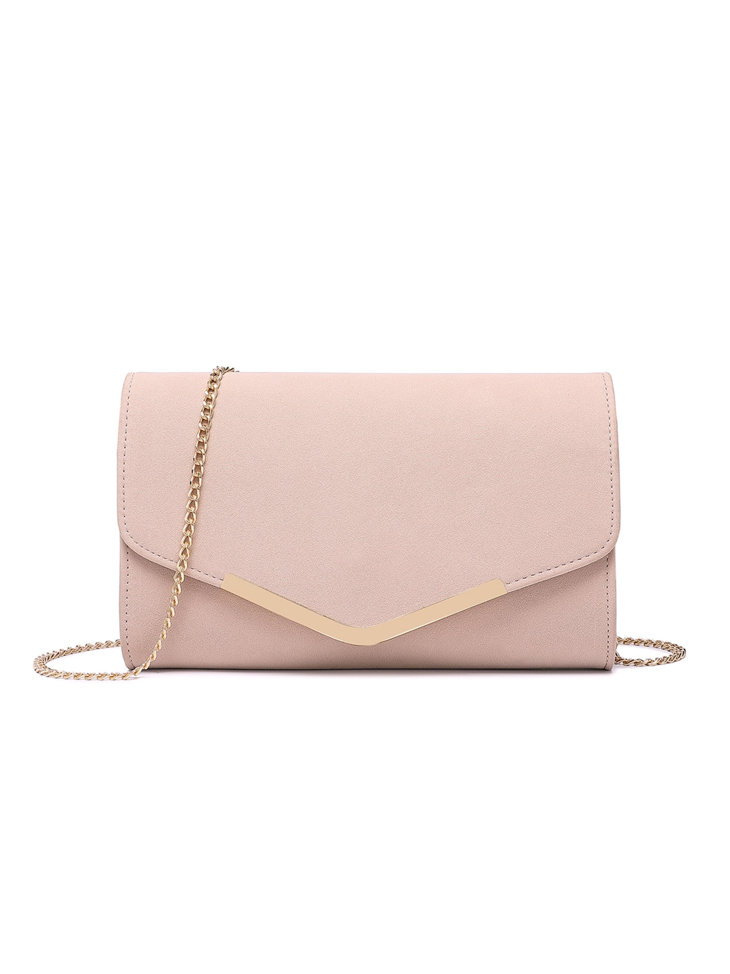 Miss Lulu Crossbody Bag in Pink: front