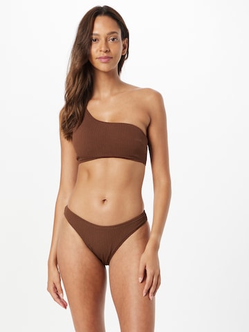 Seafolly Bandeau Horní díl plavek – hnědá