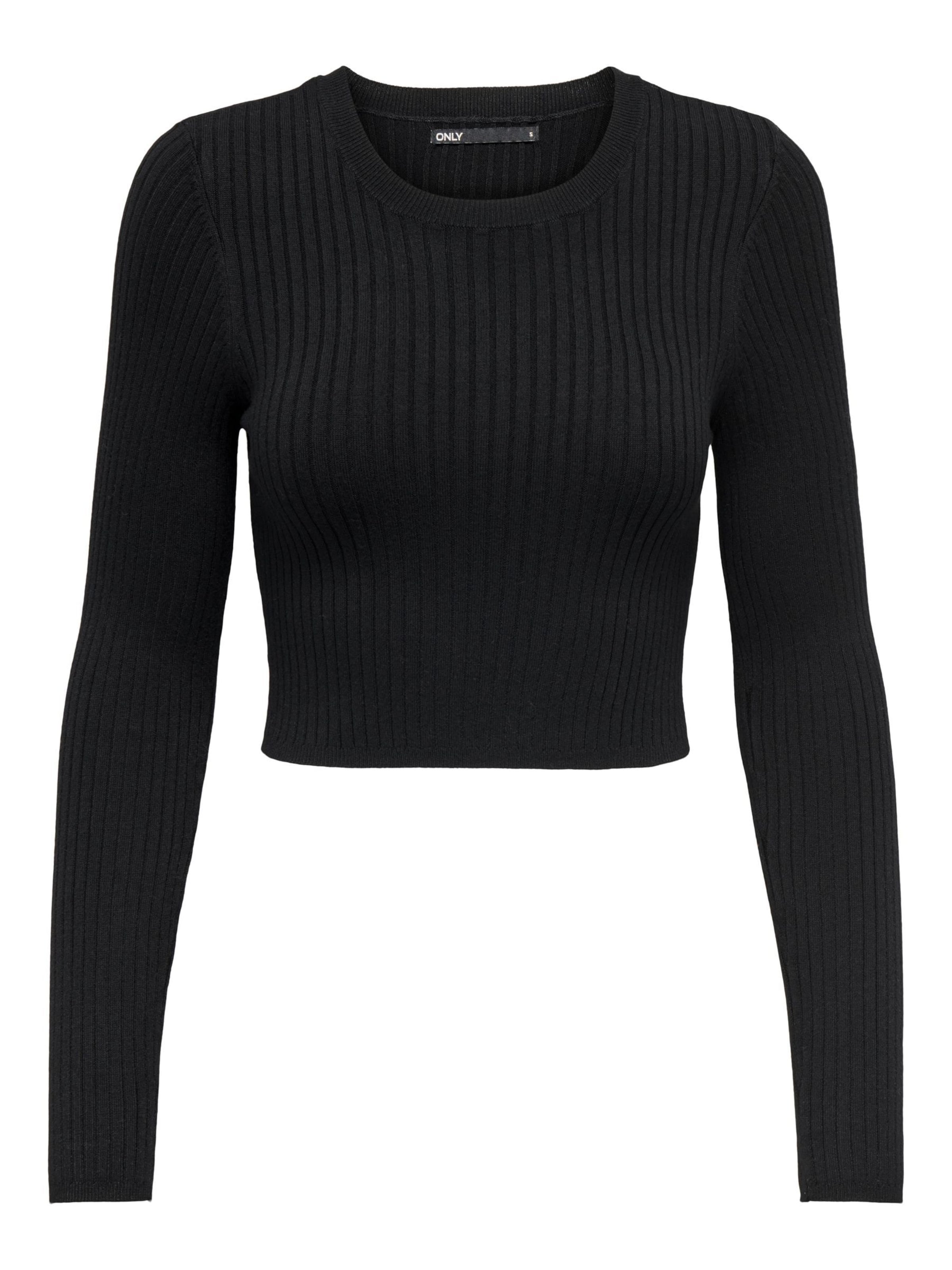 ONLY Pulóver 'KAROL' - fekete: elől