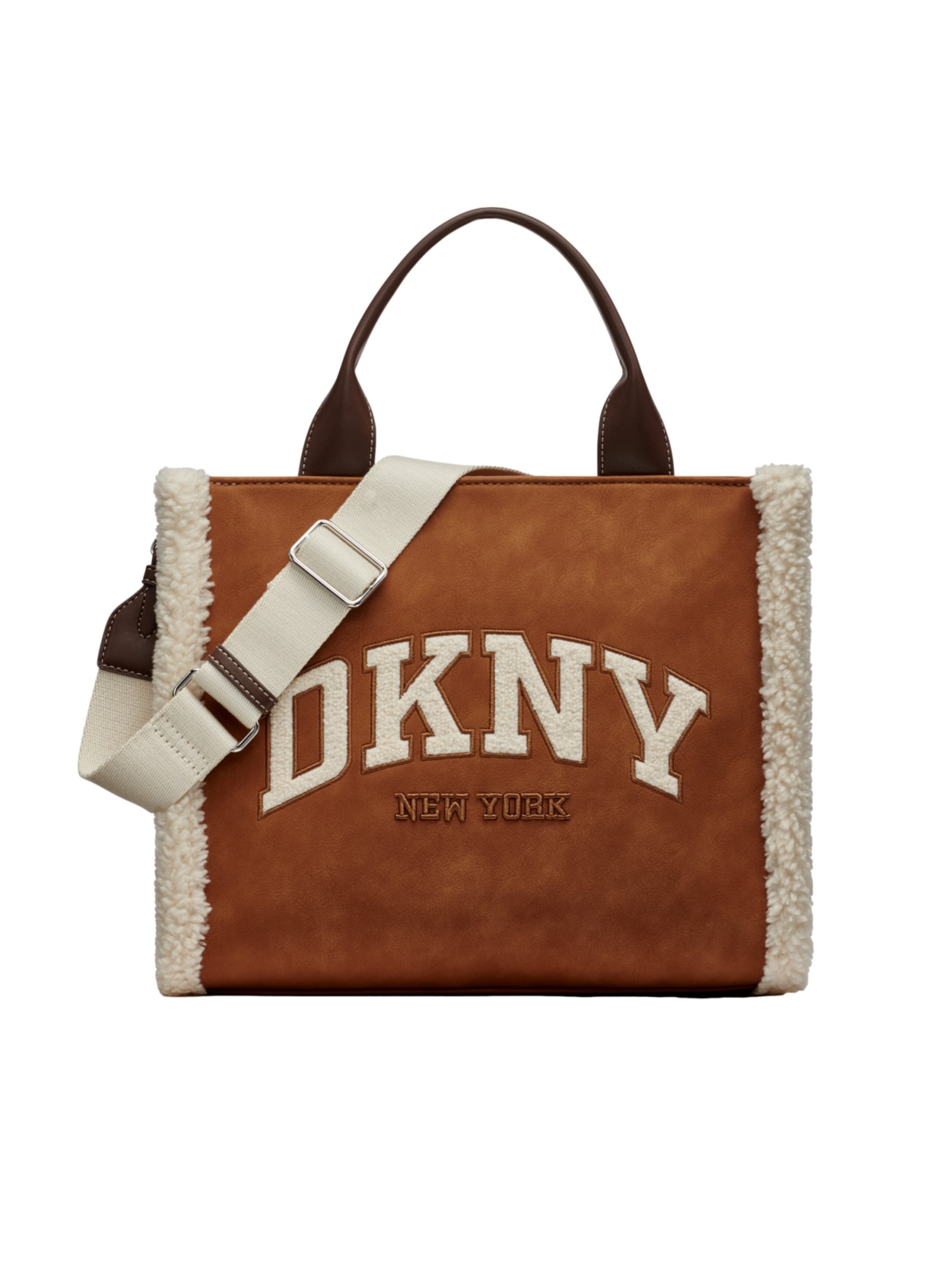 Borsa a spalla 'HADLEE MD' DKNY di colore marrone chiaro, Visualizzazione prodotti