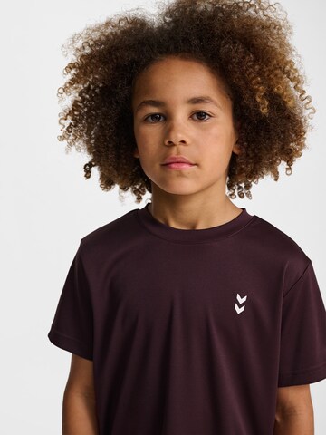 Hummel Funktionsshirt 'Pulse' in Braun