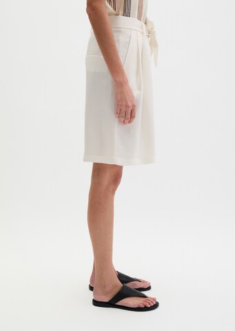 Marc O'Polo Slim fit Trousers in White