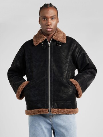 TOPMAN Vinterjacka i svart: framsida