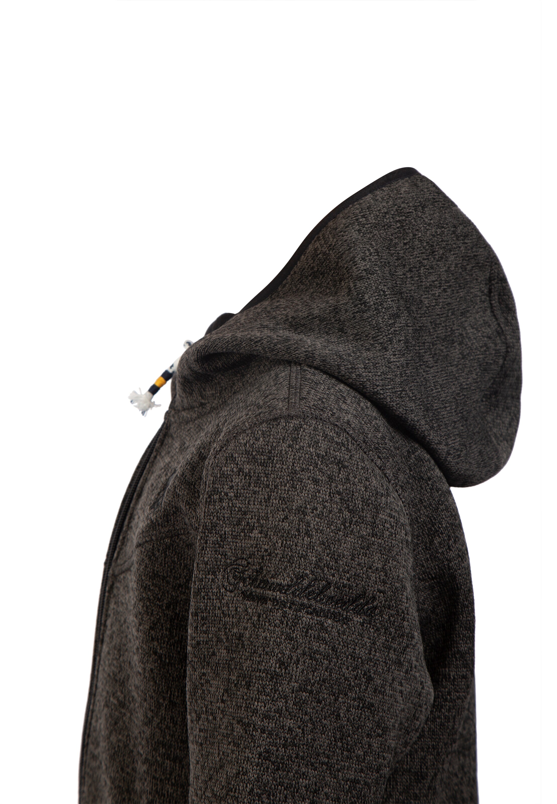 SchmuddelweddaFlis jakna - siva boja