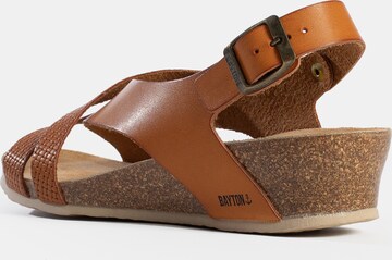 Bayton Sandal 'Lucena' i brun
