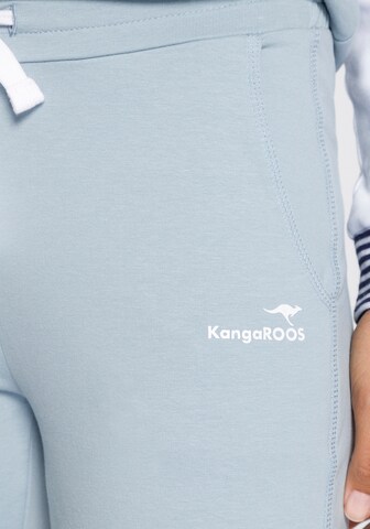 KangaROOS Tapered Pants in Blue