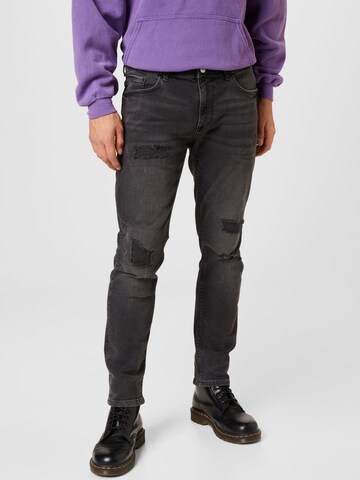 River Island Jeans 'BAZ' in Black: front