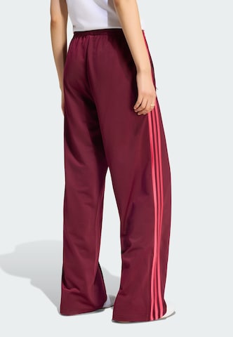 ADIDAS ORIGINALS Wide leg Παντελόνι 'Firebird' σε κόκκινο