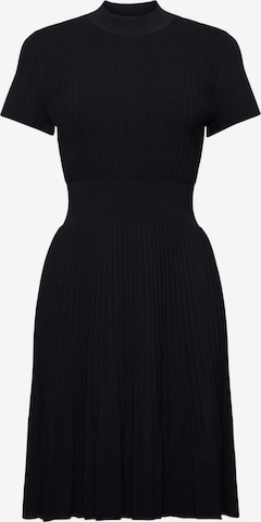 ESPRIT Knitted dress in Black: front