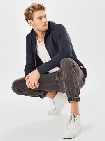 JACK & JONES Кофта на молнии в Синий