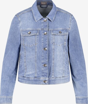 SAMOON Between-season jacket in Blue: front