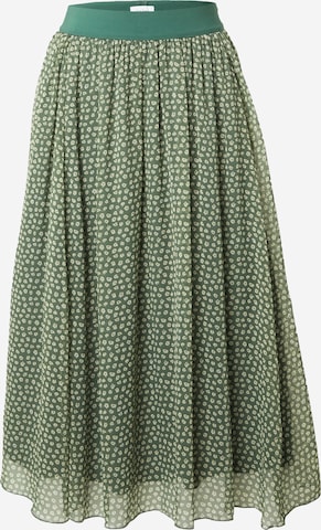 SAINT TROPEZ - Falda 'Toral' en verde: frente