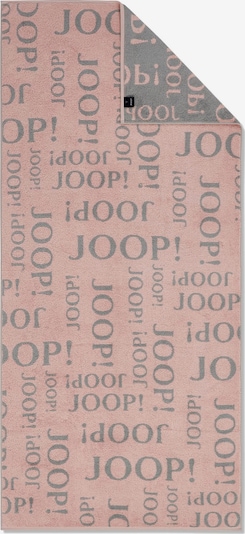 JOOP! Lille håndklæde '80x180' i grå / gammelrosa, Produktvisning