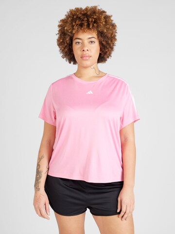 ADIDAS PERFORMANCE Performance shirt 'Essentials' in Pink: front