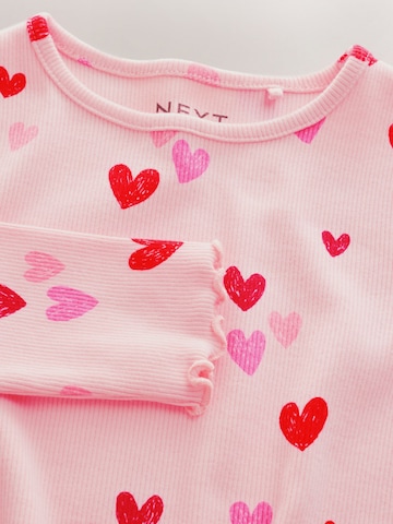 T-Shirt Next en rose