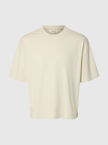 SELECTED Shirt in Beige: front