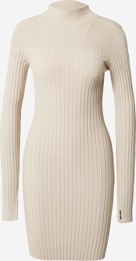 Calvin Klein Πλεκτό φόρεμα 'ICONIC' σε ανοικτό μπεζ, Άποψη προϊόντος