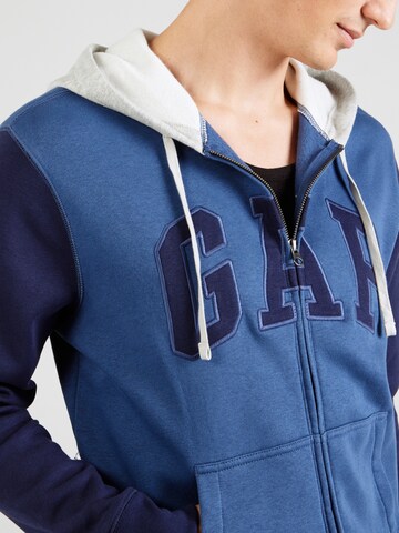 GAP Sweatjacke 'HERITAGE' in Blau