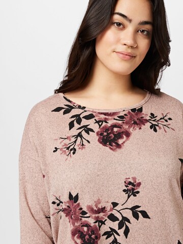 T-shirt 'ALBA' ONLY Carmakoma en rose