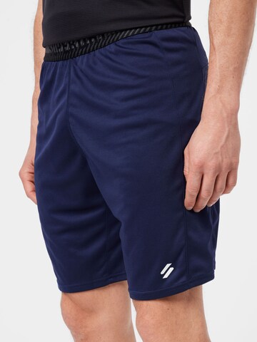 Superdry Regular Sporthose 'Core' in Blau