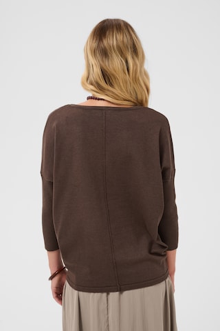 SAINT TROPEZ Pullover 'SZMila' in Beige