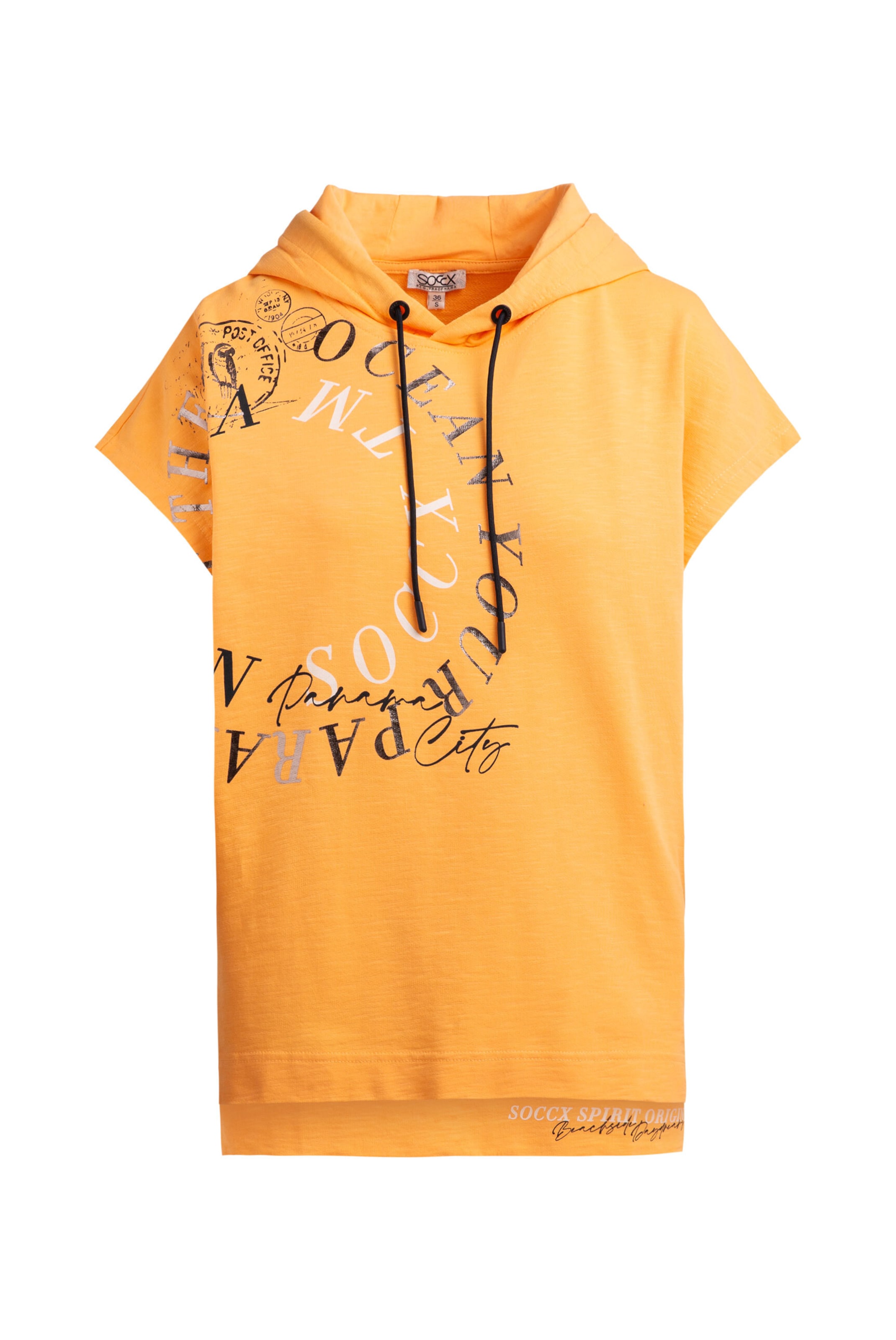 Soccx Sweatshirt in Orange: front